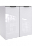 Wimex Komoda &raquo;level36 D by fresh to go&laquo; 2-iejų durų su soft-close Funktion lackierte priekis juodos spalvos Griffe