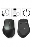 Hama Kompiuterinė pelė &raquo;Optische 6-Tasten-Funkmaus "MW-600" Dual-Modus su USB-C/USB-A&laquo;