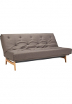 INNOVATION LIVING &trade; Sofa su miegojimo mechanizmu &raquo;Aslak miegojimo funkcija komfortabler Taschenfederkern plotis 200cm&laquo; Federkernmatratze; kočėlas Kopfelevation i&scaron; de&scaron;inės i&scaron; kairės montiert
