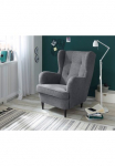ED EXCITING DESIGN Fotelis &raquo;Oskar&laquo; su Massivholzf&uuml;&szlig;en