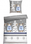 Schiesser Patalynė &raquo;Kitta i&scaron; &scaron;velnus medvilnė su coolem Winter-Print&laquo; 2 Stk. pagamintas in GREEN by OEKO-TEX&reg;-zertifiziert