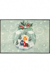 wash+dry by Kleen-Tex Wash+dry by Kleen-Tex Durų kilimėlis &raquo;Snow Globe&laquo; rechteckig 7 mm auk&scaron;tis