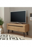 Home affaire TV staliukas &raquo;Torge TV-komoda TV komoda Fernsehschrank TV-Board&laquo; 1 Stk. dalys abgeschr&auml;gte F&uuml;&szlig;e drei spalvos Scandi Design 107 cm plotis