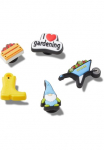 Crocs Schuhanstecker &raquo;Jibbitz&trade; Garden&laquo; rinkinys Kein Spielzeug. Nicht dėl Vaiki&scaron;ki unter 3 Jahren tinka 5 Stk. batai Charms dėl Garten Liebhaber