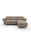 sit&more Kampinė sofa &raquo;Vincenzo L-Form&laquo; su Kopfteilverstellung patogi su miegojimo funkcija Dėžutė patalynei
