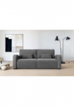 OTTO home Trivietė sofa &raquo;JIGGS patogi Sofa su miegojimo mechanizmu su Dėžutė patalynei Ma&szlig;e B/H/T: 228/96/110 cm&laquo; sofa su Wellenunterfederung enth&auml;lt 2 Dekoratyvinės pagalvėlės ir 2 Pagalvėlė sėdėjimui