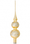 Krebs Glas Lauscha Krebs I&scaron; stiklo Lauscha Christbaumspitze &raquo;KGL03380 Weihnachtsdeko Christbaumschmuck&laquo; i&scaron; I&scaron; stiklo su Dekor