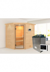 Karibu Pirtis &raquo;Mia (Fronteinstieg)&laquo; Ofen 9 KW externe Strg easy