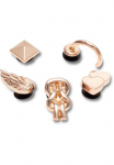 Crocs Schuhanstecker &raquo;Jibbitz - Elevated Gold Gurl&laquo; rinkinys Kein Spielzeug. Nicht dėl Vaiki&scaron;ki unter 3 Jahren tinka 5 Stk. batai Charms im stilvollen Design