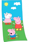 rank&scaron;luostis &raquo;Peppa Pig Velourstuch&laquo; hochfarbig ra&scaron;tuotas