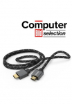 Hama HDMI-Laidas &raquo;Ultra High treniruoklis HDMI&trade;-Kabel Ultra-HD 7680 x 4320 (8K) Aluminium&laquo; HDMI HDMI 200 cm Lizenziert dėl HDMI&trade; Ultra High treniruoklis lizenziert von/durch: HDMI.org
