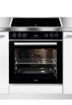 BEKO Induktions Kaitlentė ir orkaitė &raquo;BBUM13340XMPEF&laquo; su I&scaron;traukiami bėgeliai (2 lygiai) Pyrolyse-Selbstreinigung FlexiCrisp &ndash; Knusprige Perfektion be Verschieben des Blechs