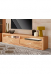OTTO home TV staliukas &raquo;Ribe180cm plotis Fronten Massivholz4 F&auml;cher Kabeldurchf&uuml;hrung&laquo; mediena massiv Holzwerkstoff metalas Griffe2 skyrius