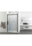 Sanotechnik Dusch-Schiebet&uuml;r &raquo;Elite Black&laquo; 138-140 cm plotis