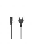 Hama Netzkabel &raquo;Netzkabel su Eurostecker 2-Pin-Stecker Doppelnut/C7 15 m Schwarz&laquo; 150 cm