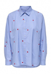 ONLY Mar&scaron;kiniai &raquo;ONLNEW LINA GRACE LS dryžuotas EMB SHIRT&laquo;