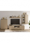 Home affaire Sekcija &raquo;Rio 4 vnt. plotis 300 cm moderni eleganti&scaron;ka Wohnzimmer-Set&laquo; 4 Stk. dalys