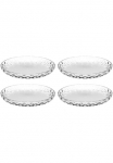 LEONARDO Lėk&scaron;tė &raquo;Teller CUCINA OPTIC 18 cm 4er-Set&laquo; Dekoratyvinė lėk&scaron;tė rinkinys sp&uuml;lmaschinengeeignet