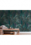 living walls Fototapetas &raquo;Metropolitan Stories. laisvalaikio Styles. Tapetai Dschungel-Motiv&laquo; gemustert | matinis | neutral glatt fototapetas Dschungel Pflanzen Bl&auml;tter Tapeten Wohnzimmer miegamojo kambario baldai