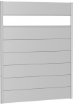 Biohort Juosta 7 Metall-Paneele 1 Acrylglas-Paneel ir 2 Schienen LxH: 145x182 cm