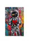 Reinders! Plakatas &raquo;Astronauten-Graffiti&laquo; vaikų kambario baldų komplektas - Mehrfarbig - 150 gr. Papier - Menschen - 61x915 cm