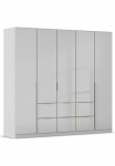 OTTO home Spinta &raquo;Kleiderschrank Kleiderschr&auml;nke spinta Kabykla AGORDO su Glasfront&laquo; in du Griff-Farben plotis 91-360 cm su Au&szlig;enschubk&auml;sten in 7 plotis ir 2 auk&scaron;tis pagamintas in GERMANY