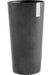 ECOPOTS Vazonas gėlėms &raquo;AMSTERDAM HIGH Dark Grey&laquo; BxTxH: 41x41x76 cm