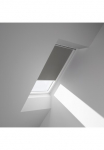 VELUX Verdunklungsrollo &raquo;DKL SK08 0705SWL&laquo; verdunkelnd Verdunkelung be Bohren in F&uuml;hrungsschienen wei&szlig;e F&uuml;hrungsschienen & Rankena