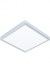 EGLO Lubinis &scaron;viestuvas &raquo;FUEVA 5 lubinis &scaron;viestuvas IP44 geringe Aufbauh&ouml;he 20 Watt Quadrat&laquo; LED-Modul 1 Stk. Neutralwei&szlig; Ap&scaron;vietimas Badezimmer Vonios lubinė lempa modern 285x285x28cm