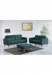 sit&more Dvivietė sofa &raquo;Orient 5&laquo; Dekoratyvinės pagalvėlės su Strass-Stein goldfarbene priedai