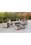MERXX Garten-Essgruppe &raquo;Striano&laquo; 16 Stk. dalys su pagalvė Dining-Set