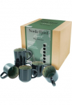 CreaTable Puodelis &raquo;Nordic Fjord&laquo; Kavos puodelis Puodeliai rinkinys 6 vnt. 285 ml