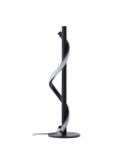 Brilliant LED stalinis &scaron;viestuvas &raquo;Eunice&laquo; 1 Stk. Neutralwei&szlig; 40 x 12 cm 700 lm 4000 K metalas matinis juoda spalva