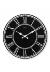 Hama Sieninis laikrodis &raquo;Uhr "Rab" be Ticken &Oslash; 30 cm Schwarz&laquo; vintažinio stiliaus ger&auml;uscharm