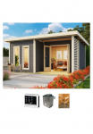KONIFERA Pirties namelis &raquo;Maiko 5 rinkinys B&laquo; Ofen 9 KW externe Strg easy