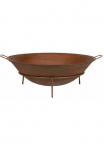 Siena Garden Ugniakuras &raquo;Rusty &Oslash; 80 cm&laquo; su Griffen