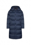 Calvin Klein Jeans Calvin KLEIN Džinsai Dygsniuota striukė &raquo;LS LONG ilgis HOODED NYLON PUFF&laquo; su Mar&scaron;kinėliai apvalia i&scaron;kirpte regular forma