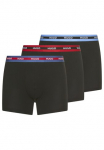 HUGO Underwear Trunk &raquo;BOXERBR TRIPL PLANET&laquo; kontrastfarbener liemuo su Logo
