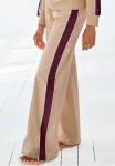 s.Oliver Sportinio stiliaus kelnės Loumngehose su Kontraststreifen ir Pipings Loungewear