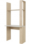 Gami Lentyna knygoms &raquo;Straw&laquo; 1 Stk. dalys Wandregal-Modul su Schreibtischplatte.