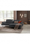 W.SCHILLIG Kampinė sofa &raquo;enjoy&MORE Designsofa elegant ir bequem L-Form&laquo; Sitztiefenverstellung F&uuml;&szlig;e juoda spalva pulverbeschichtet plotis 294 cm