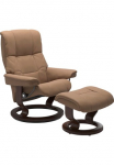 Stressless&reg; Atpalaiduojanti kėdė &raquo;Mayfair&laquo; Atpalaiduojanti kėdė su Kojų kėdutė su Classic Base karkasas Braun