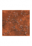 Art for the home Fototapetas &raquo;Chinesische Bl&uuml;te&laquo; botanisch glatt Terra - 300x280cm