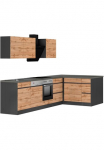 KOCHSTATION Virtuvinis komplektas &raquo;KS-Riesa&laquo; Stellbreite 340x150 cm patogi su arba be E-Ger&auml;te