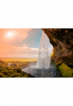 Papermoon Fototapetas &raquo;Amazing Waterfall Iceland&laquo; glatt