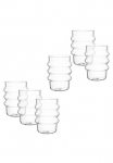 LEONARDO Stiklinių rinkinys &raquo;Trinkglas SOLE 350 ml 6er-Set&laquo; su modernem Bubble-Design