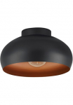 EGLO Lubinis &scaron;viestuvas &raquo;MOGANO 2&laquo; E27 1 Stk. lubinis &scaron;viestuvas i&scaron; metalas E27 dimmbar &Oslash; 28 cm exkl. E27 - 1X40W