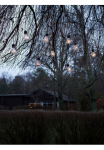 KONSTSMIDE LED &scaron;ventinės lemputės &raquo;Weihnachtsdeko aussen&laquo; 10 Stk.-flammig LED Biergartenkette 10 klare Birnen / 80 bernsteinfarbene Dioden