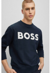 BOSS ORANGE Sportinio stiliaus megztinis &raquo;WeBasicCrew&laquo; su Mar&scaron;kinėliai apvalia i&scaron;kirpte