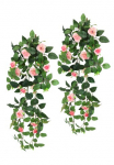I.GE.A. Dirbtinė gėlė &raquo;K&uuml;nstlicher Rosenh&auml;nger&laquo; Rosenranke tvorelės rožėms Rosen Blume Rosengirlande Deko Busch